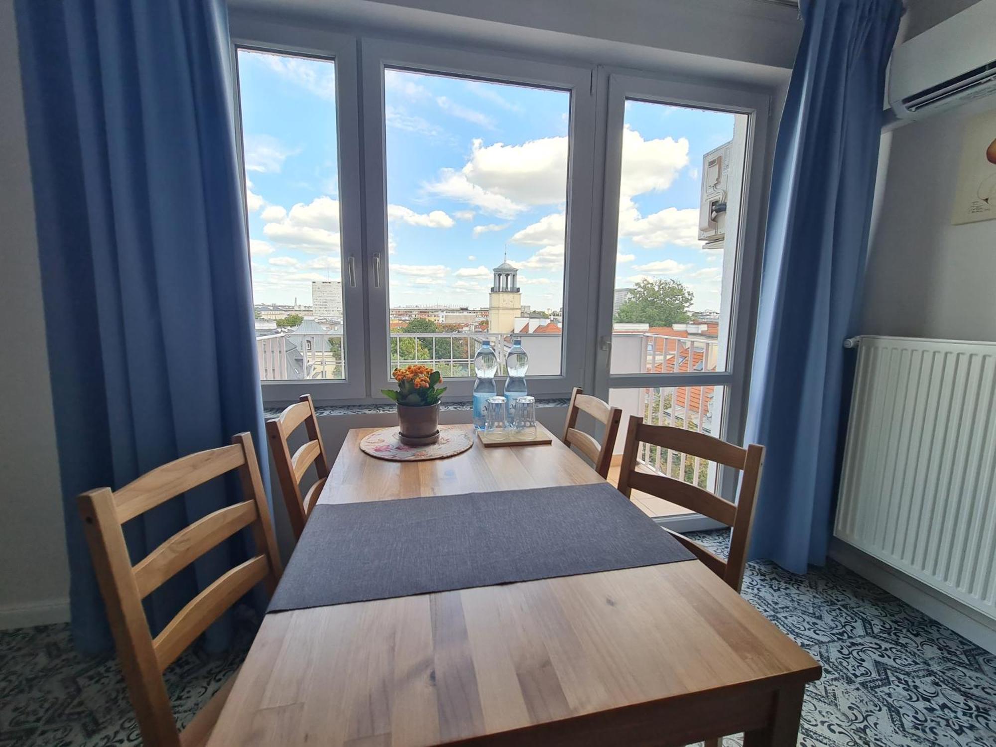 Apartament Wschodni Z Balkonem 4 Osoby Warsaw Exterior photo