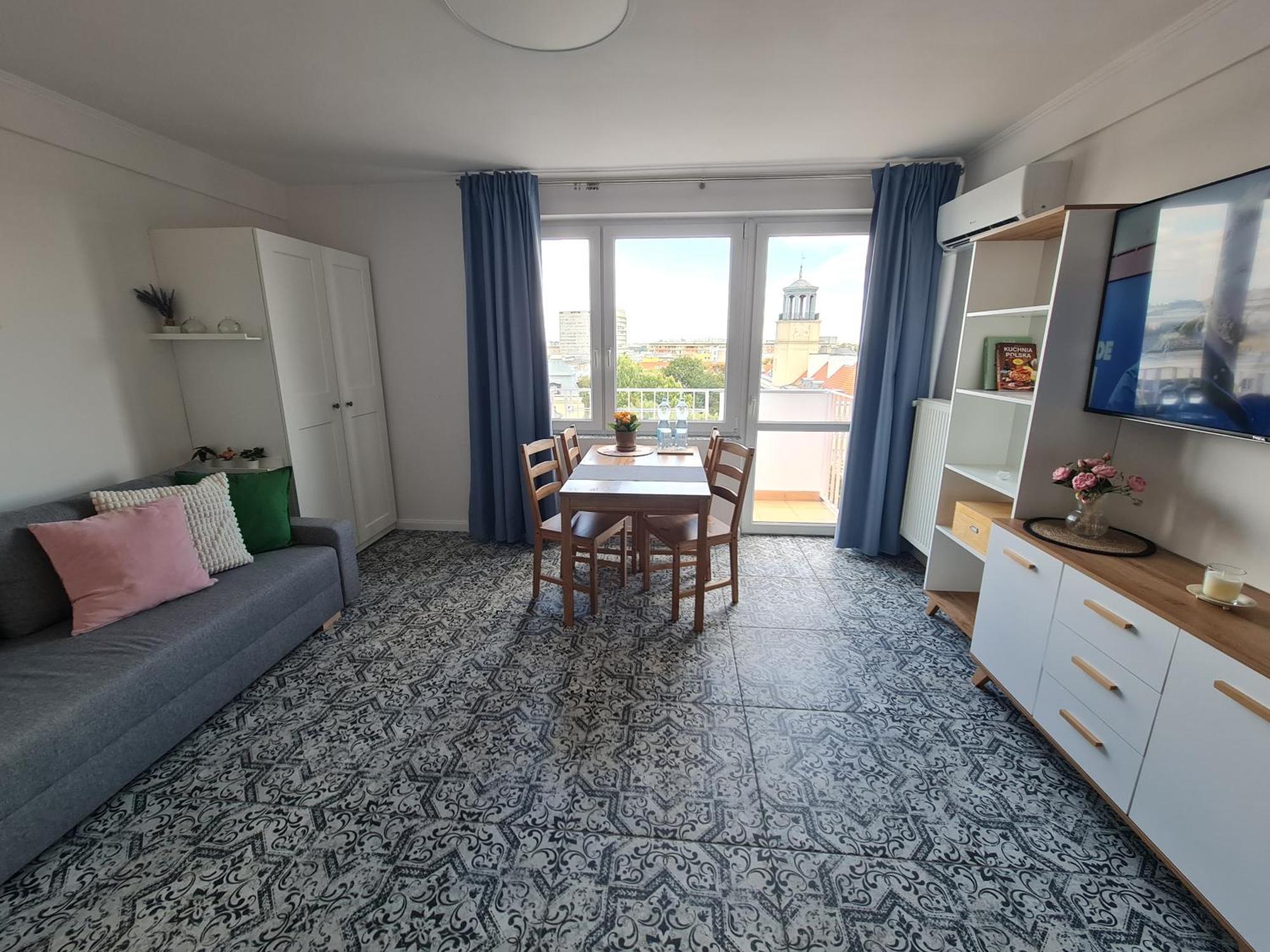 Apartament Wschodni Z Balkonem 4 Osoby Warsaw Exterior photo